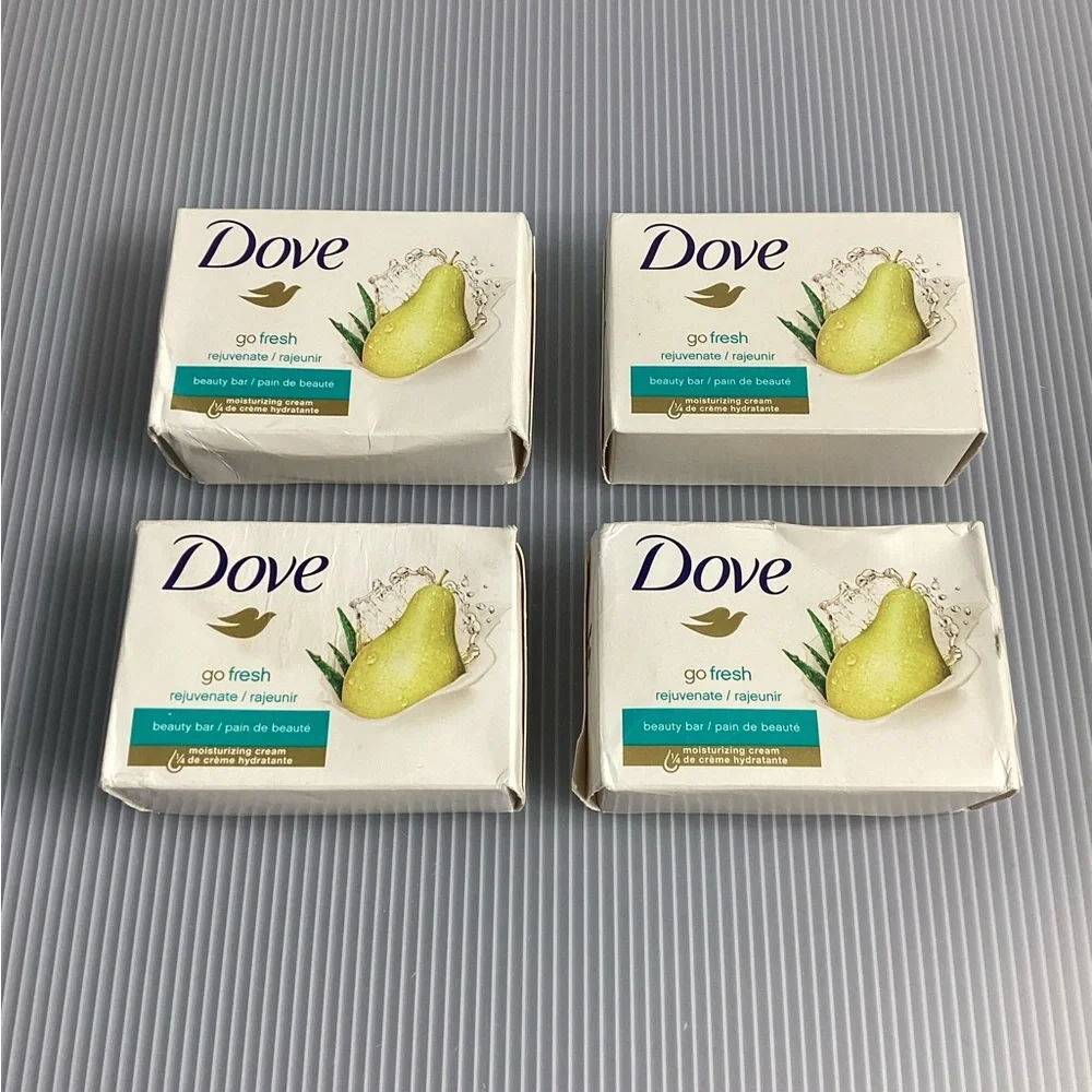Set of 4 Dove Go Fresh Rejuvenate Beauty Soap Bars #5